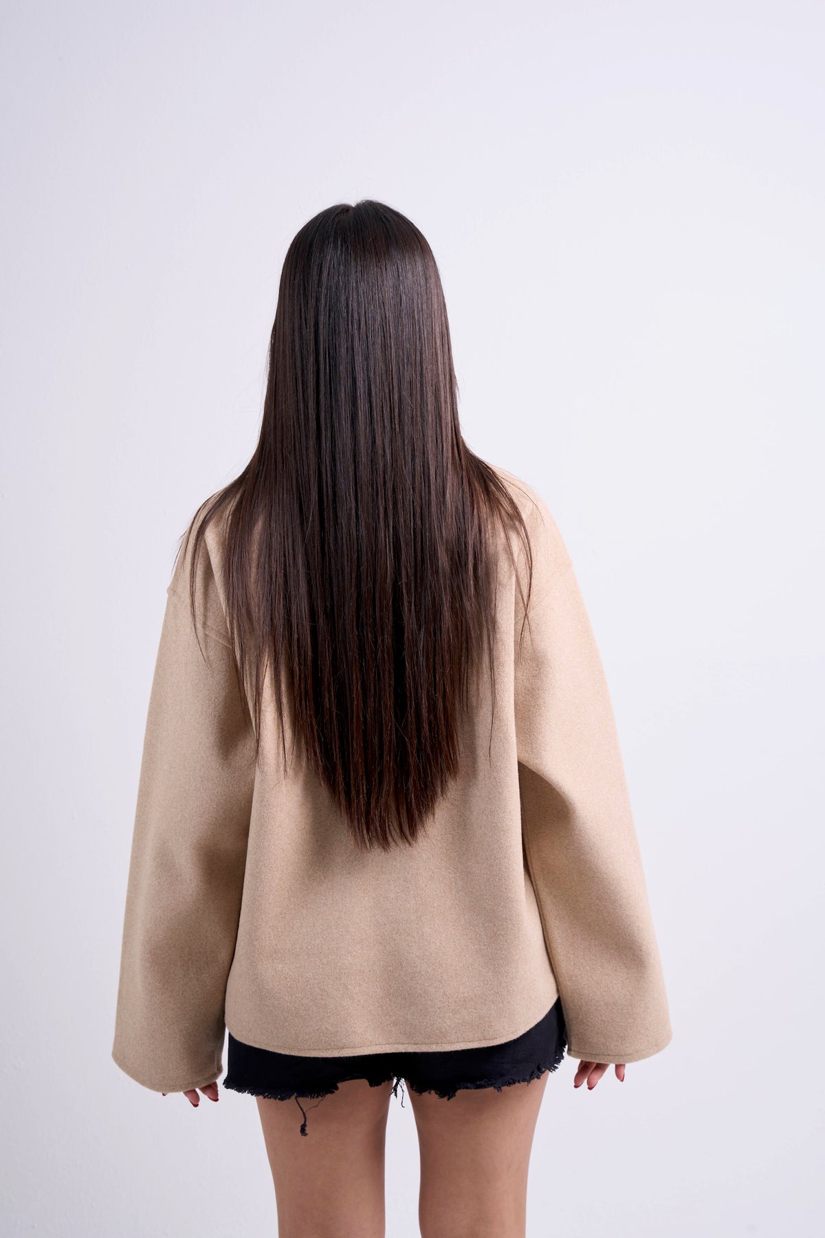 Beige Mandarin Jacket