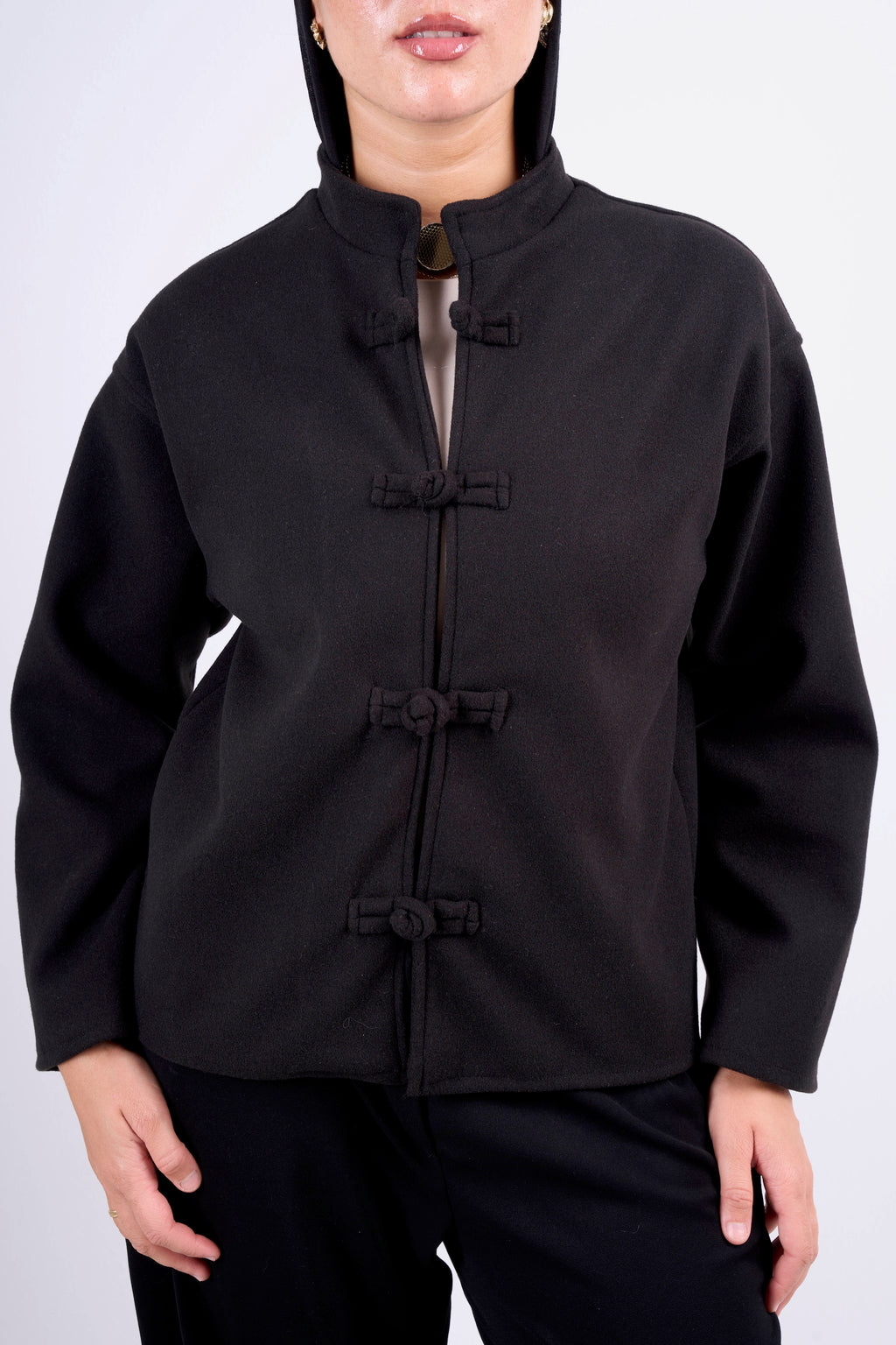 Black Mandarin Jacket