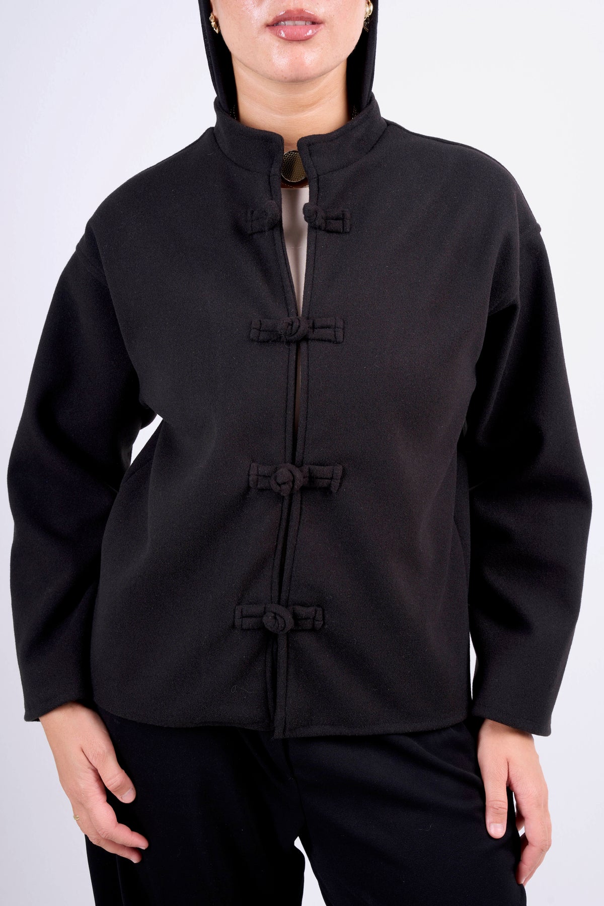 Black Mandarin Jacket