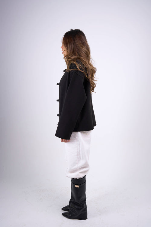 Black Mandarin Jacket